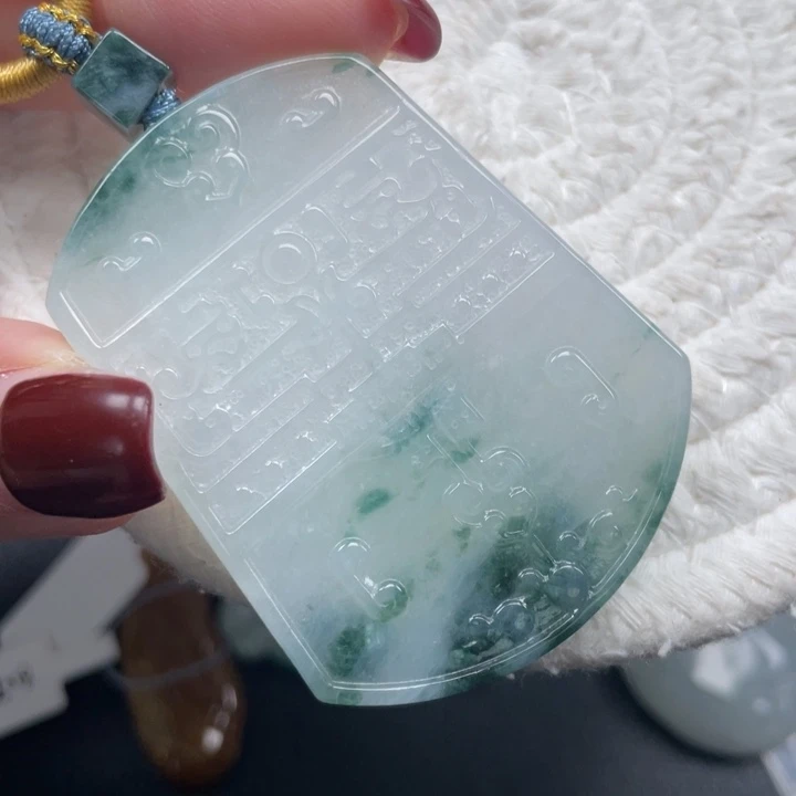 颈饰未镶嵌翡翠天然A货缅甸翡翠