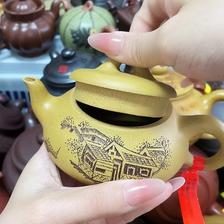 幸***福宜兴紫砂壶工艺品