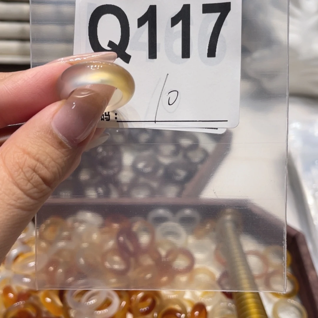 玛瑙/玉髓未镶嵌戒指117