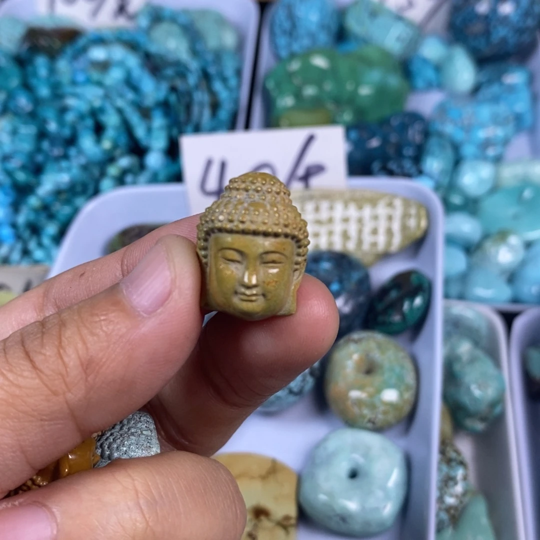 用***9绿松石未镶嵌颈饰