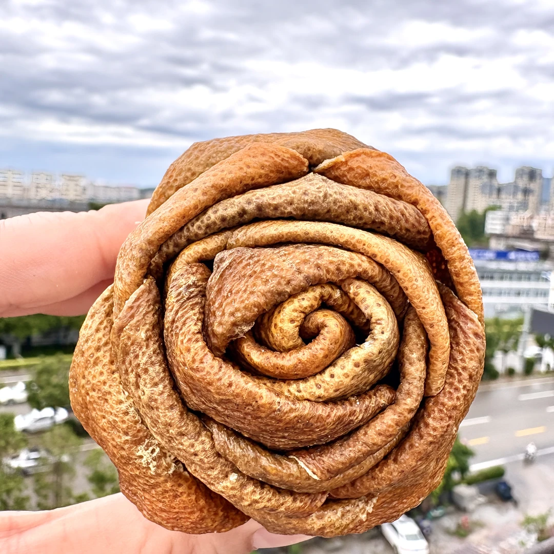 [福利专属]2024梅江圈枝玫瑰花大红皮-正宗新会陈皮