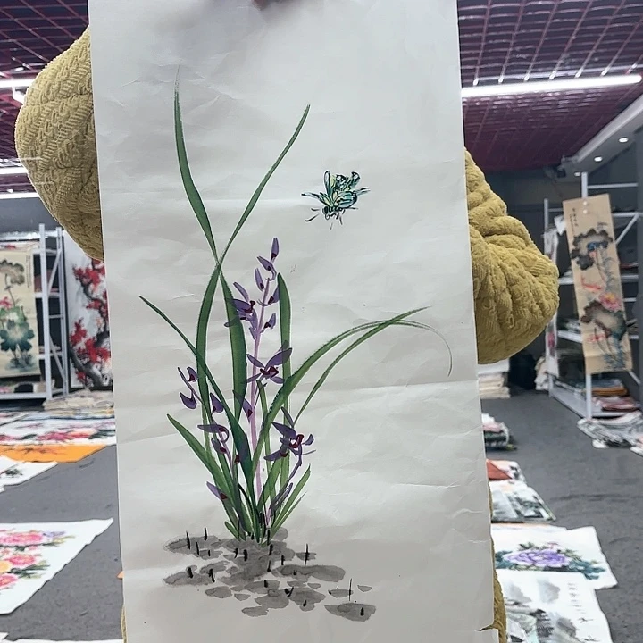 国画无毛和小脉在上面明显突起