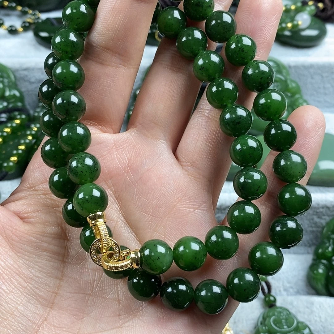 和田玉（碧玉）未镶嵌颈饰