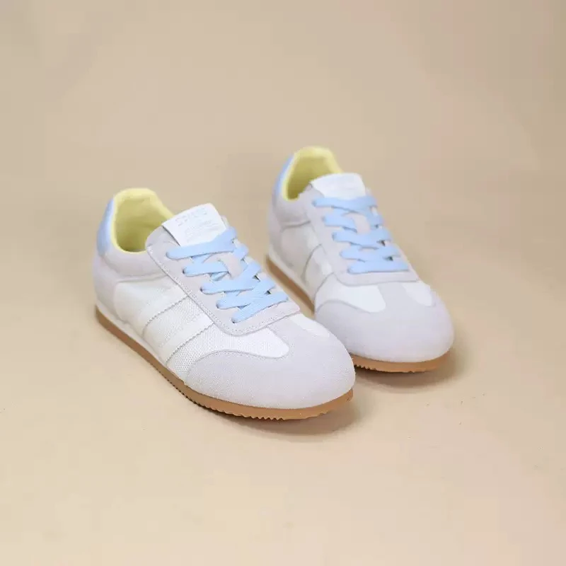 单鞋休闲板鞋休闲鞋低帮德训鞋轻便软底板鞋复古休闲潮鞋