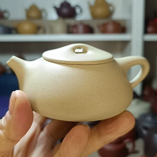 紫砂茶壶原矿本山段景舟石瓢230cc半手工