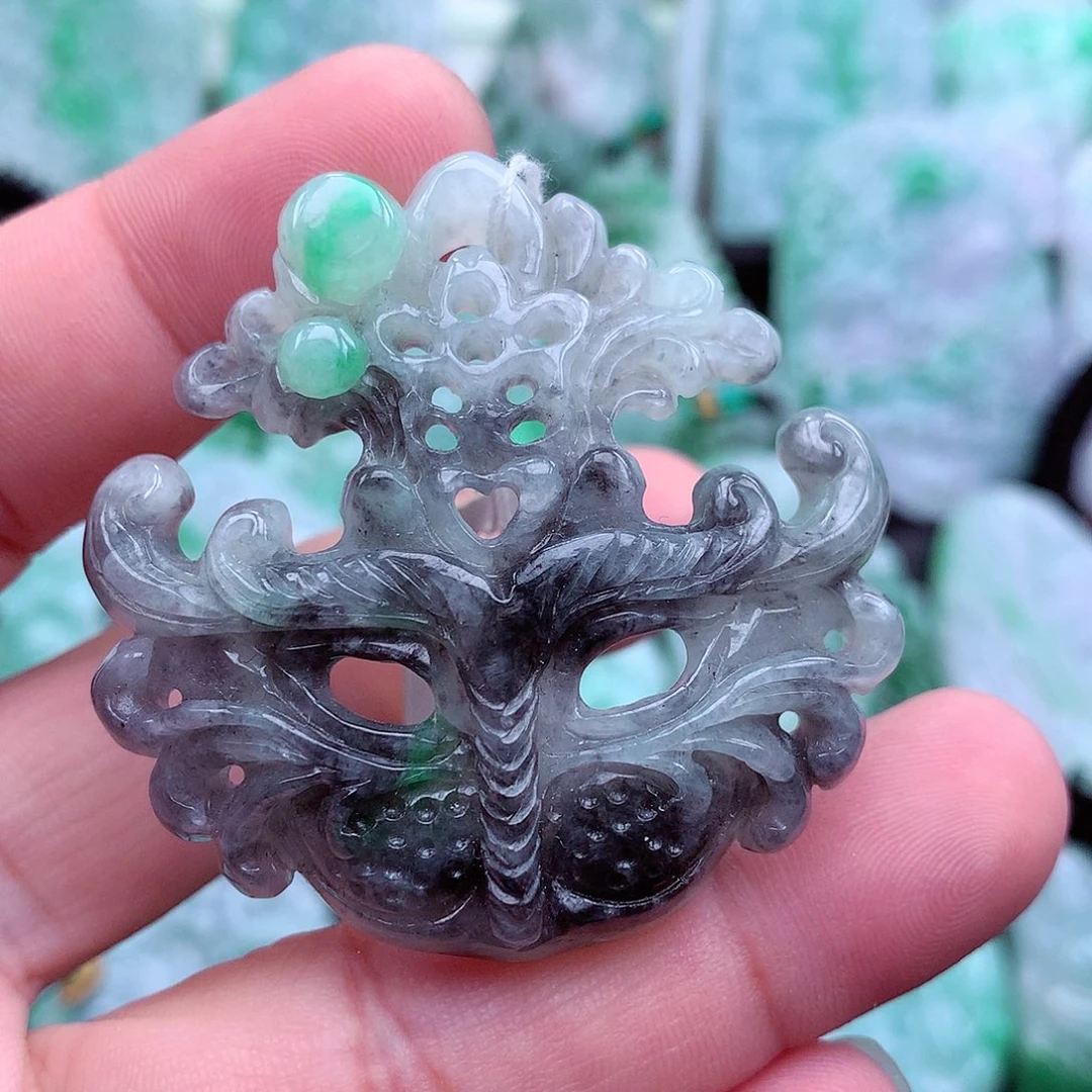 翡翠吊坠(不含链)未镶嵌