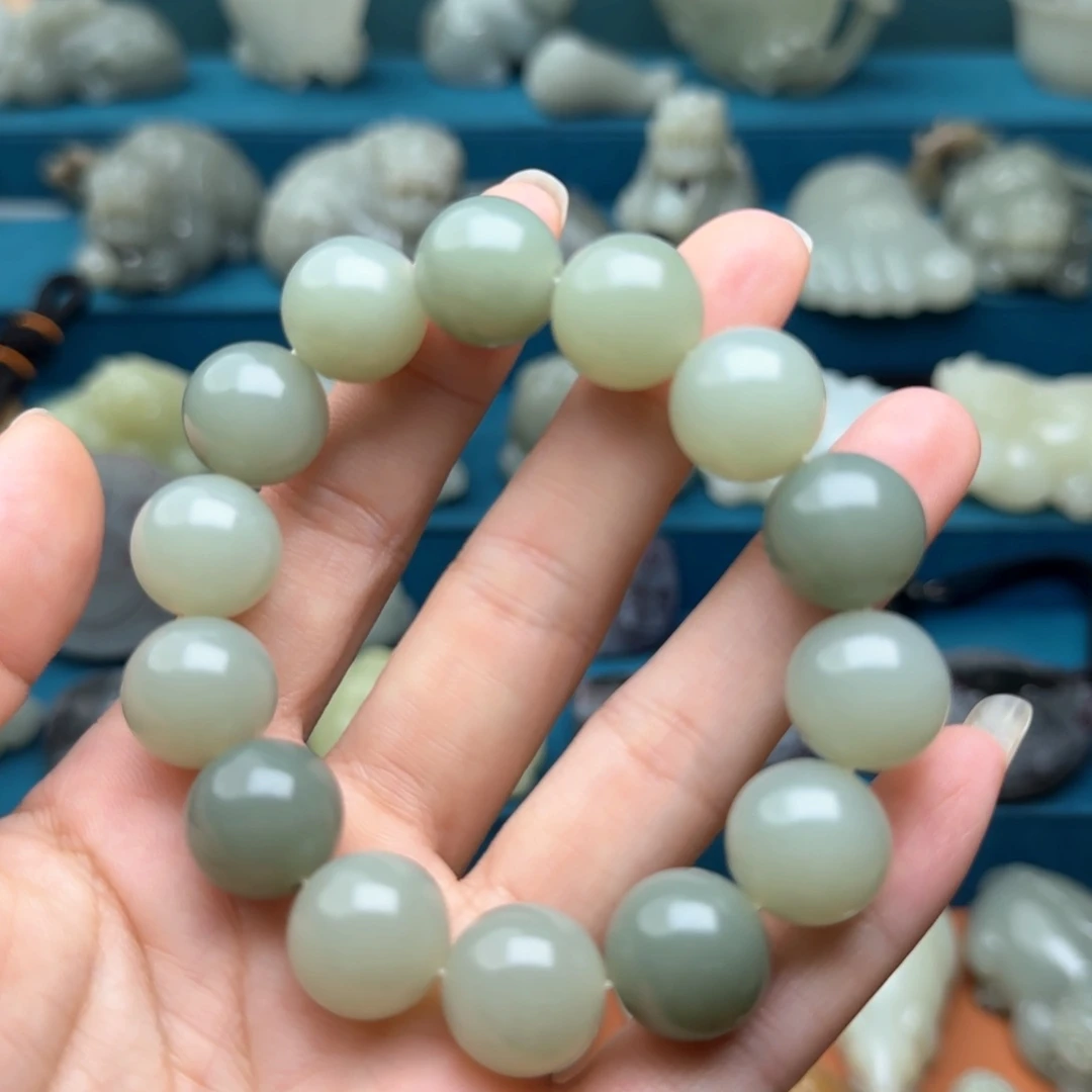 未镶嵌手串和田玉（糖玉）