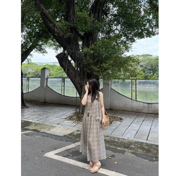 【JENNI E】绿野仙踪提花连衣裙