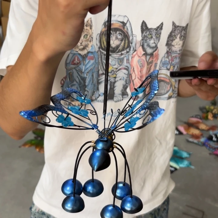 摆件样品样品样品样品蓝色蝴蝶