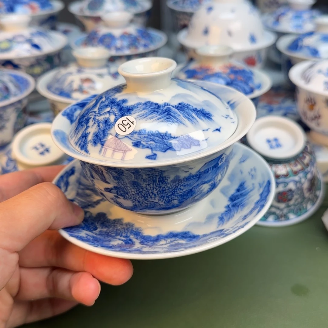 景德镇手工手绘茶器150