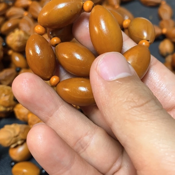 橄榄核手串/手链橄榄微瑕光珠