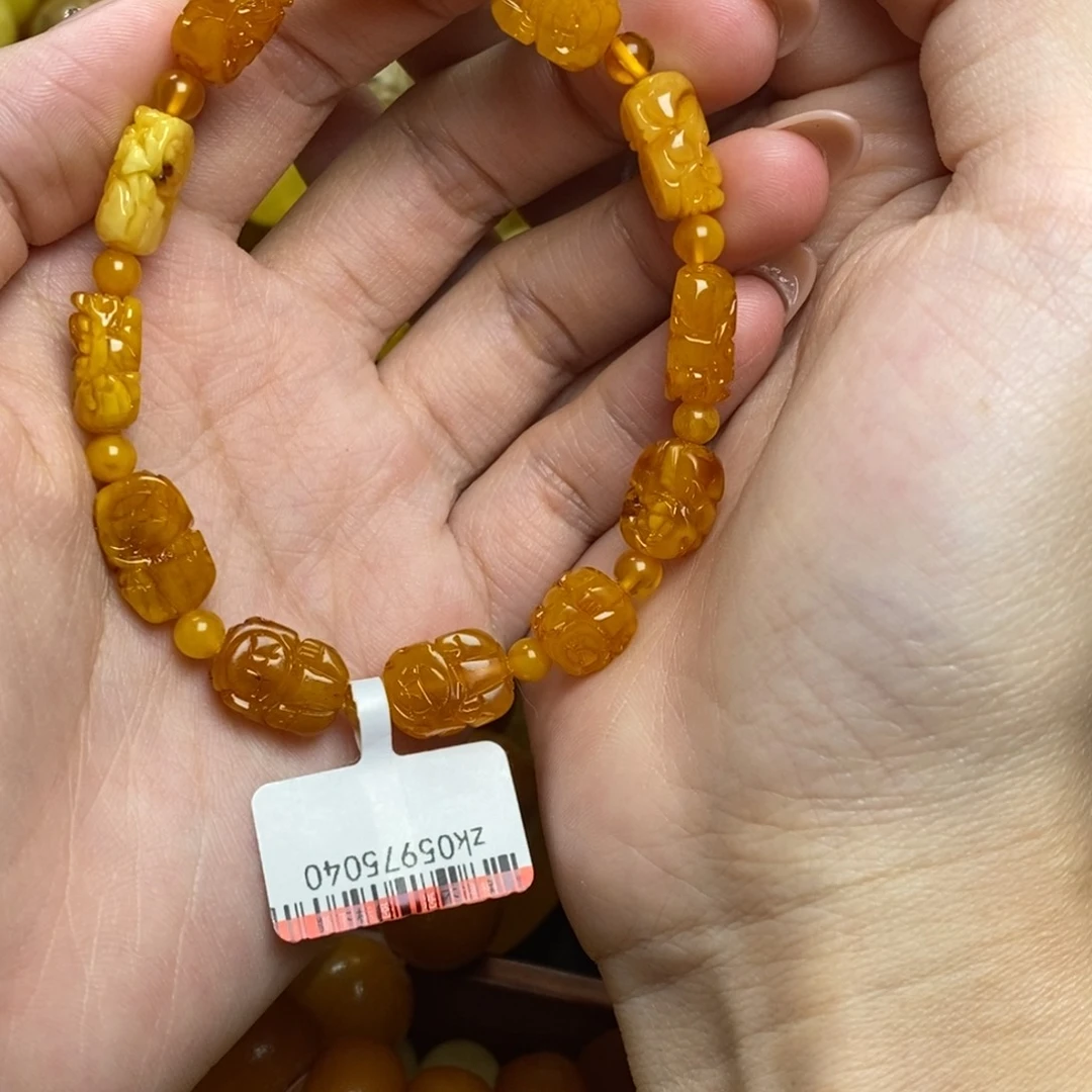 琥珀未镶嵌珠宝奇石蜜蜡