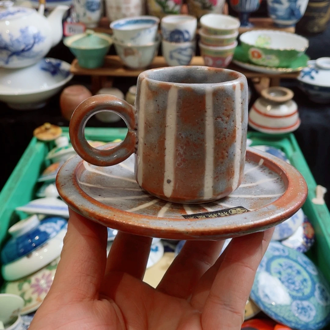 瓷片小三郎咖啡套