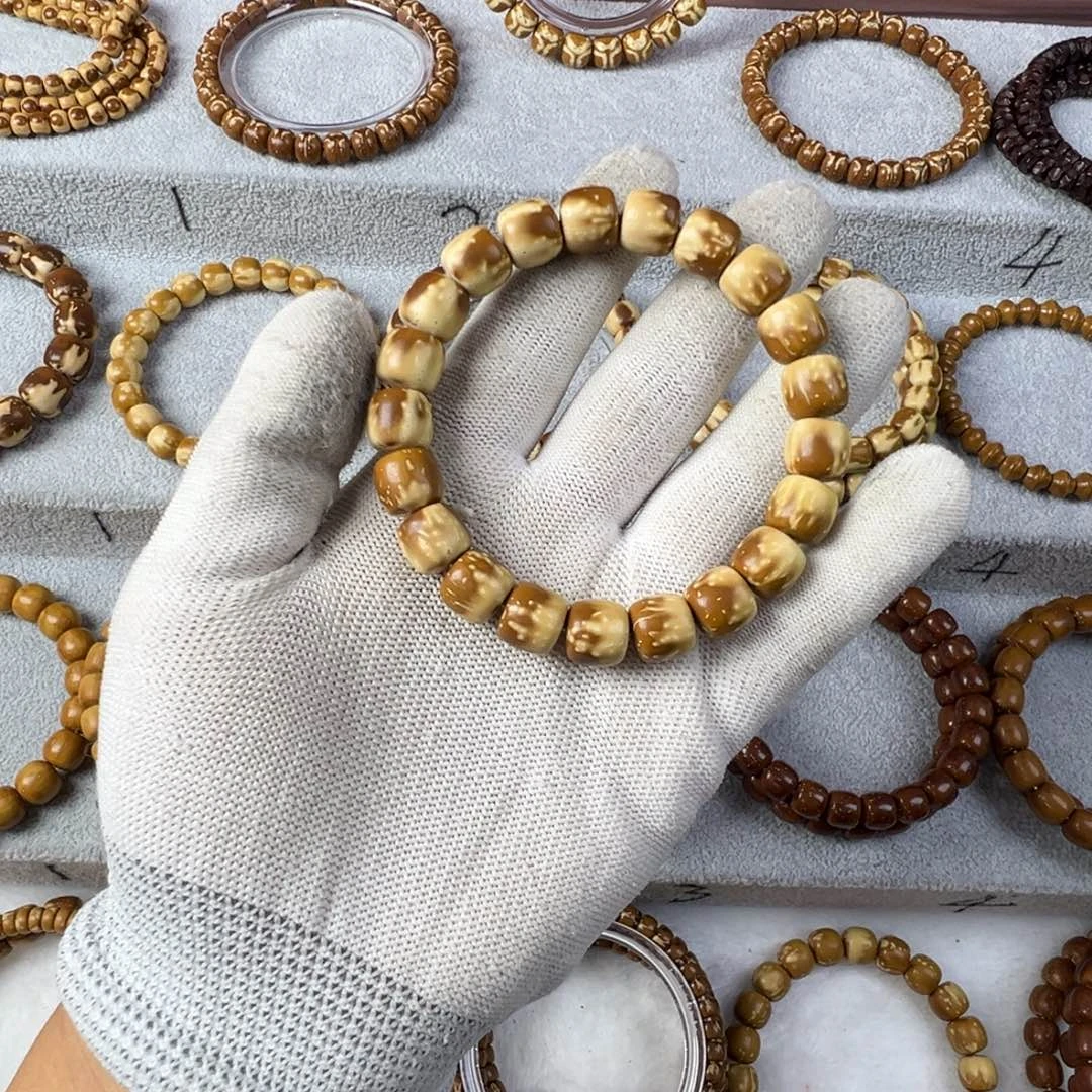 手串紫金鼠实心紫金鼠花皮火焰10.8