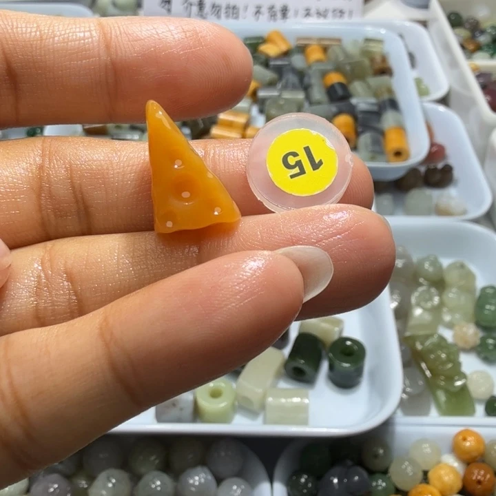 未镶嵌和田玉珠宝半成品