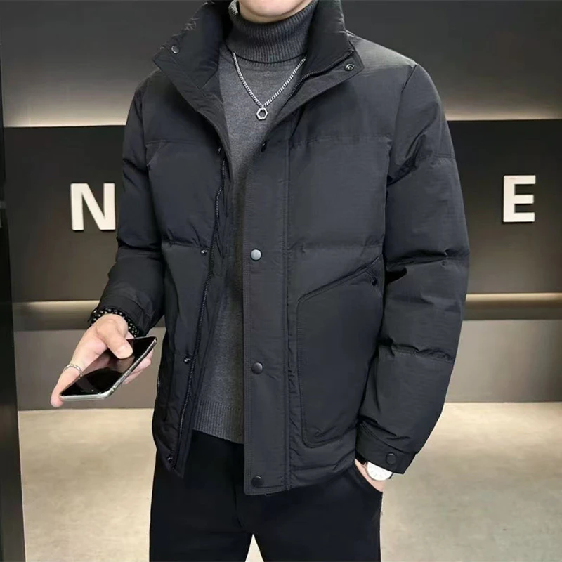 冬季御寒保暖男士百搭时尚运动潮流帅气短款修身棉外套726-6801