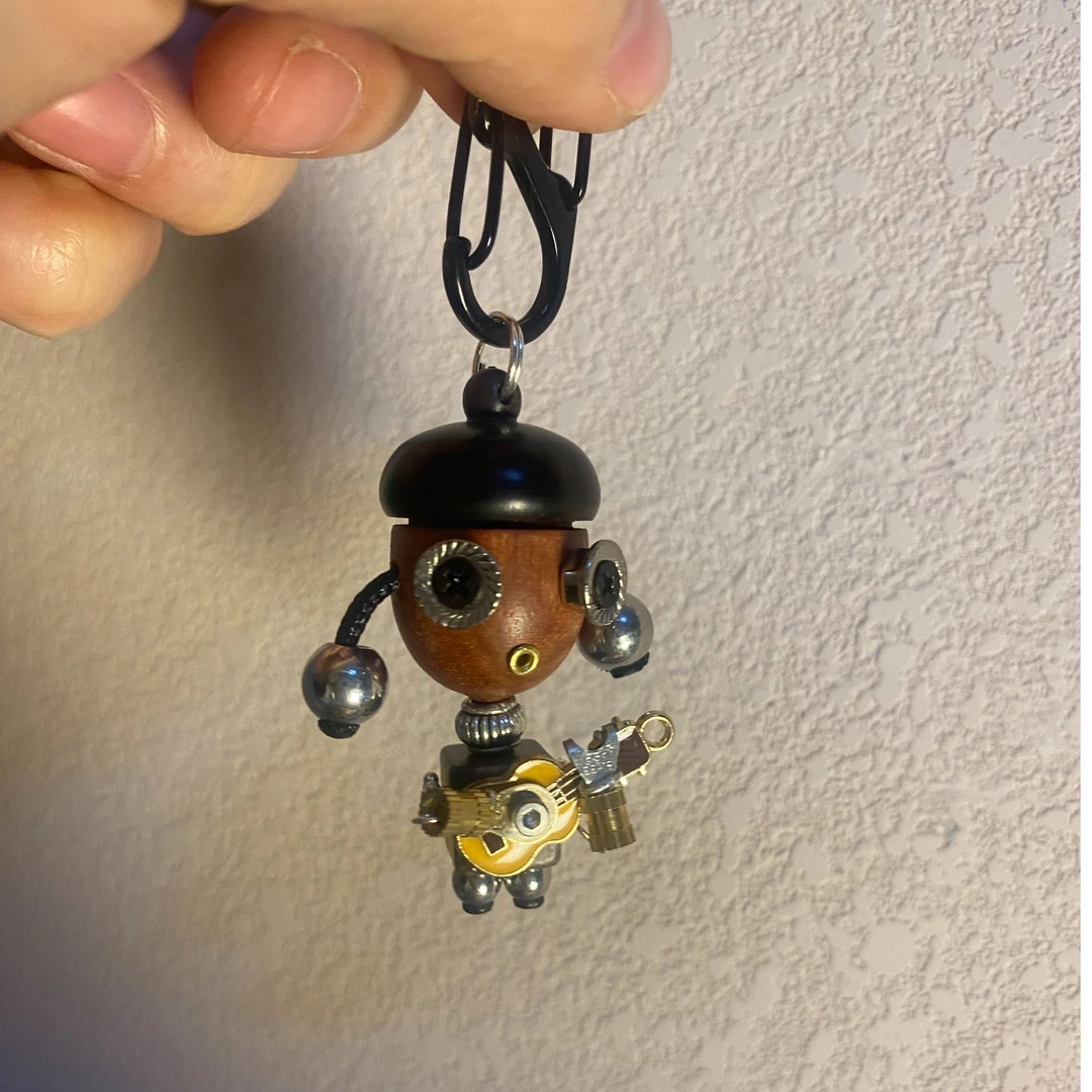 巧克力三姐妹佐伊蒸汽朋克创意纯手工机器人钥匙扣包挂饰品礼物
