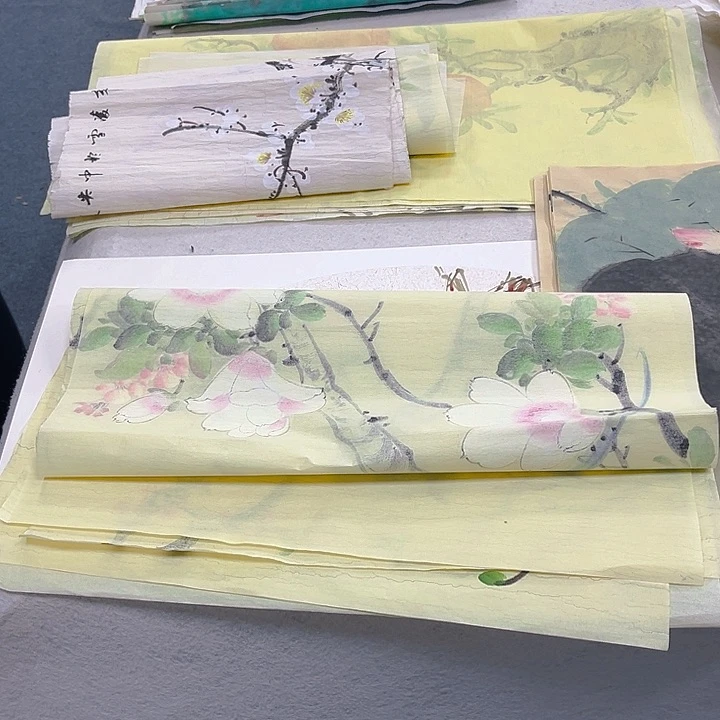 国画纯手绘字画宣纸