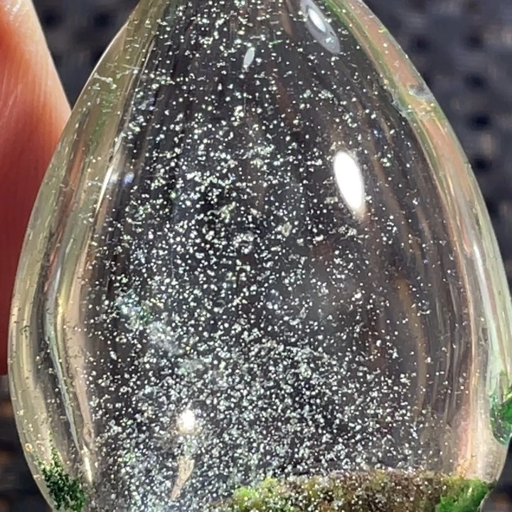 水晶吊坠(不含链)未镶嵌寒**雪