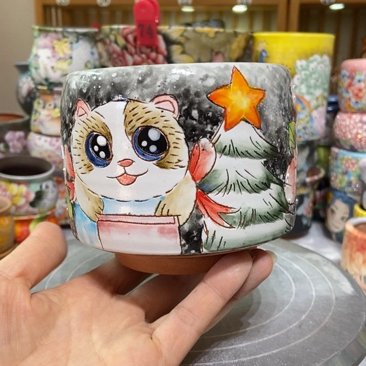 景德镇艺术手绘作品