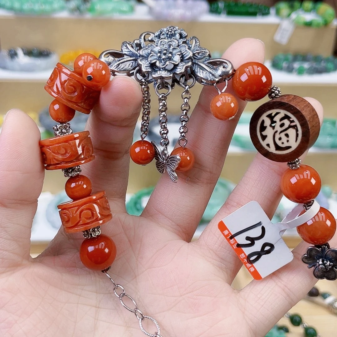 K***e翡翠未镶嵌手链手链