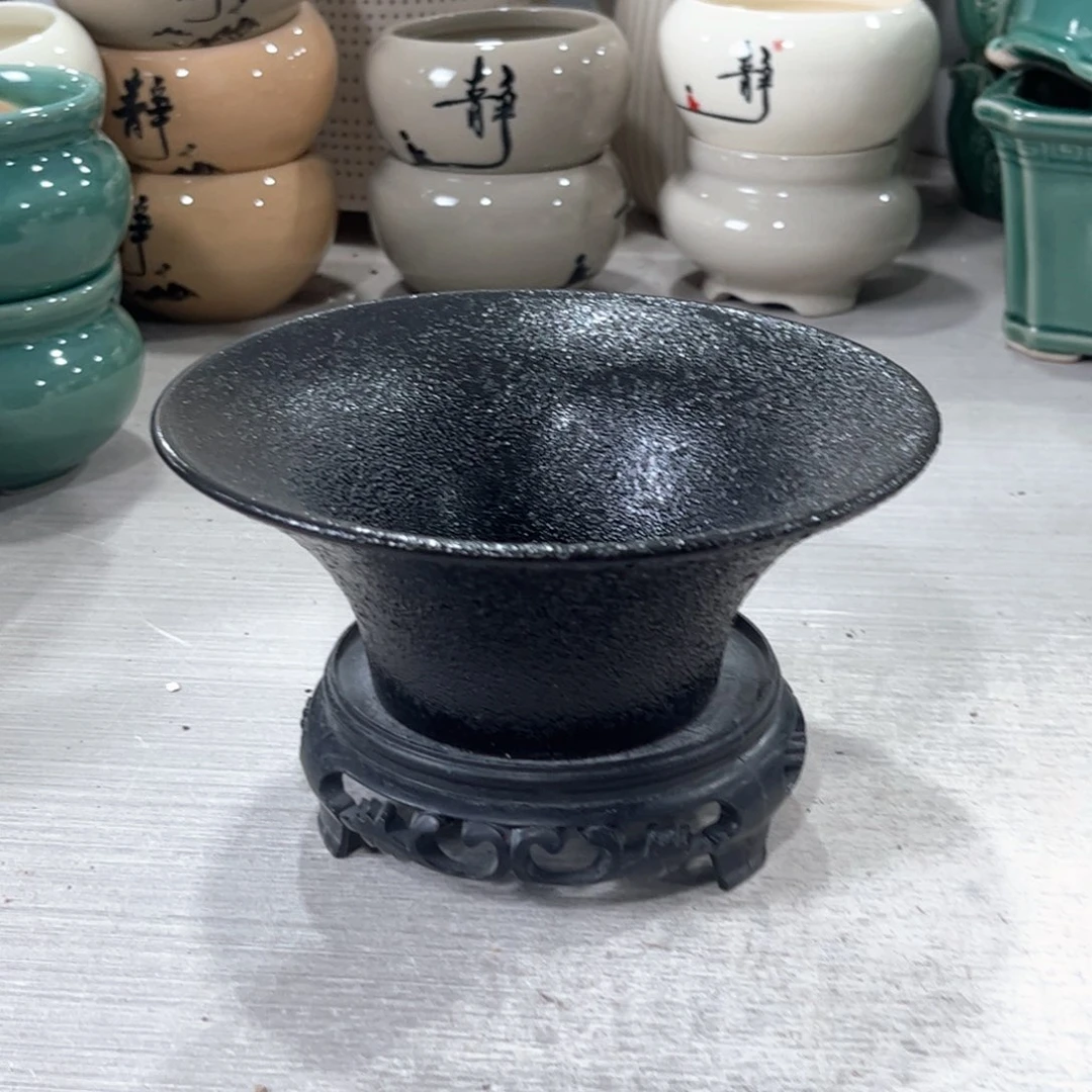 口径   16*6.5陶瓷绿植多肉微瑕花盆无孔