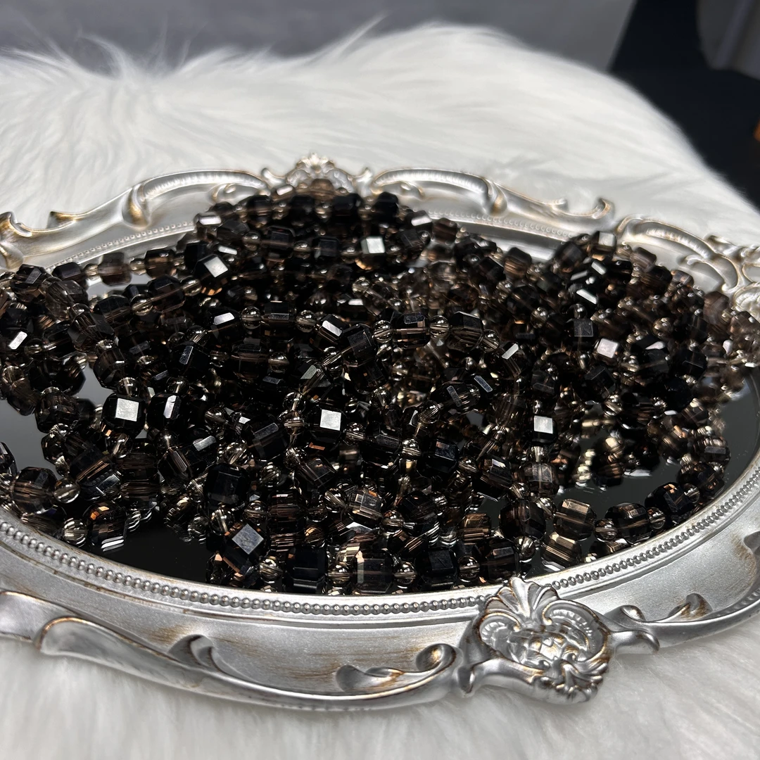 茶晶方糖手串多样性发其一