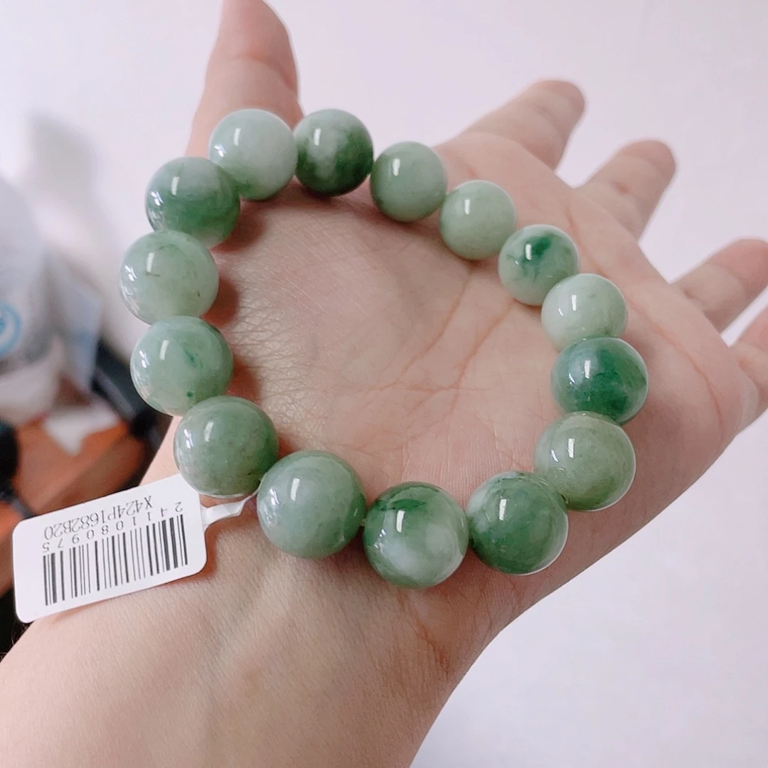 定制翡翠未镶嵌珠串