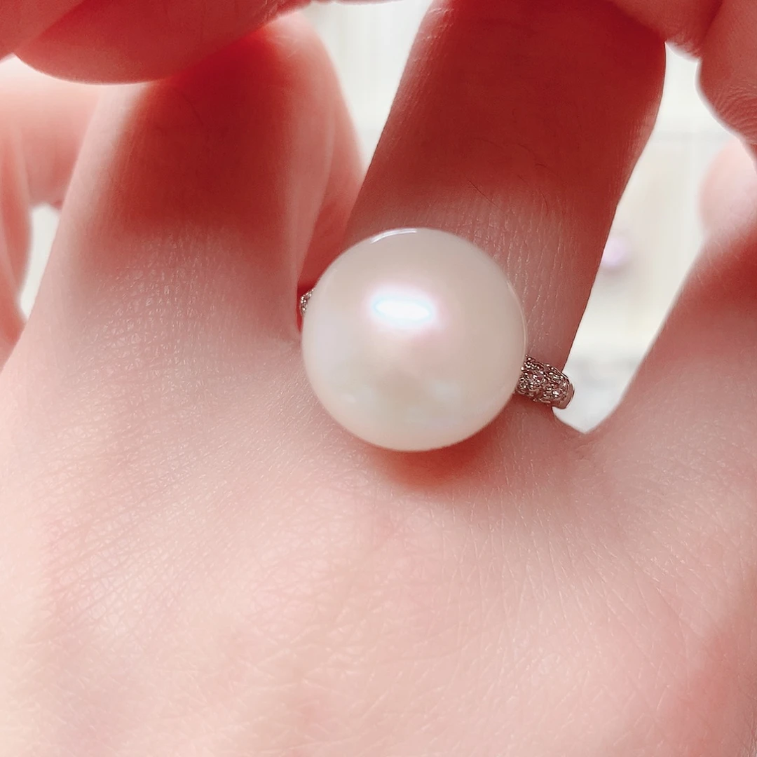 合金淡水珍珠吊坠(赠链)