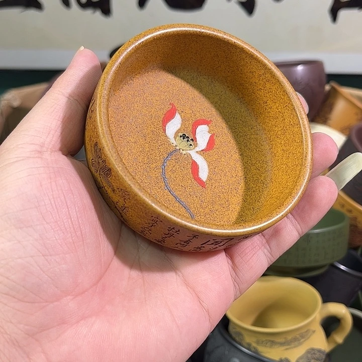 茶杯紫砂全手工紫砂主人杯