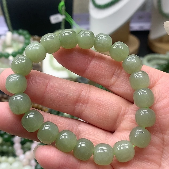 【闪购商品】和田玉手链未镶嵌梧*证书