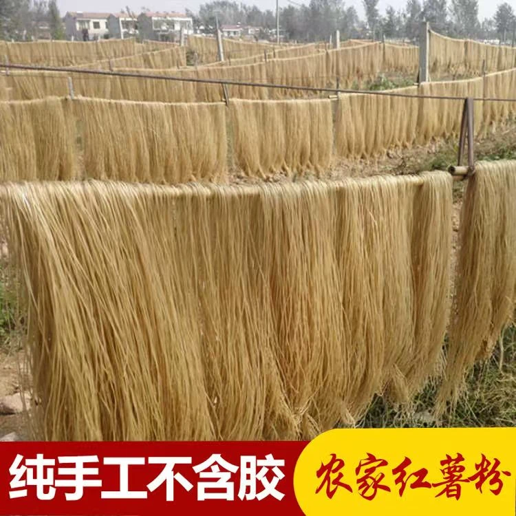 河南特产农家红薯粉条 火锅粉 地瓜粉5斤装