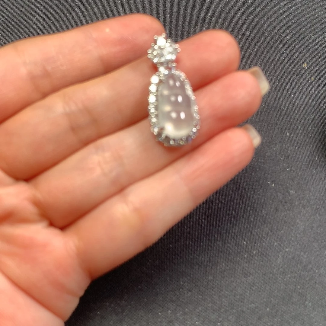 翡翠银S925镶嵌颈饰11111111