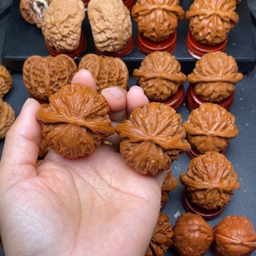 文玩核桃把件45宫灯