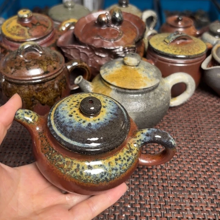 茶杯紫砂小仿古壶160