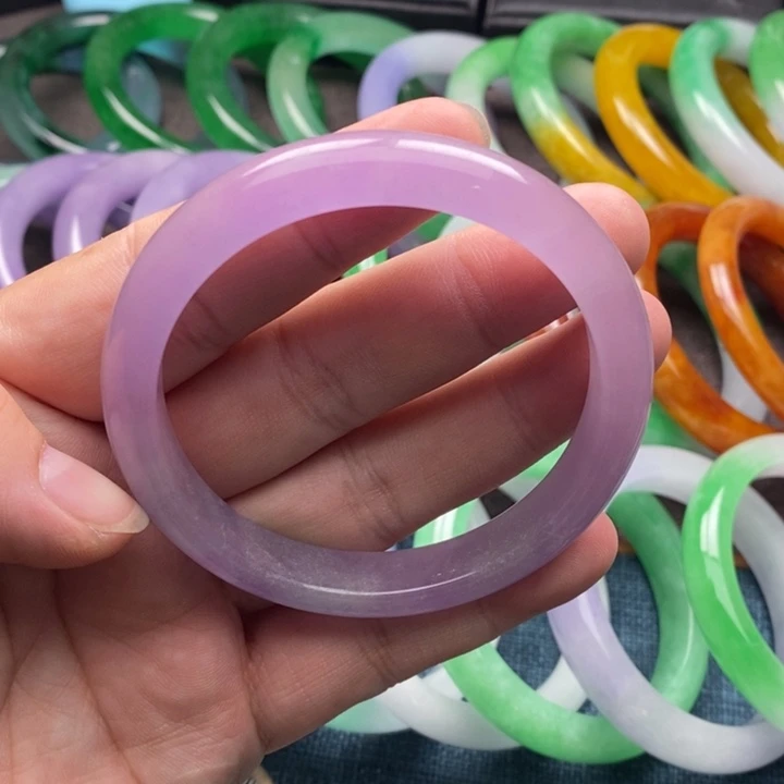 风***雪仿水晶非金属高端手镯04