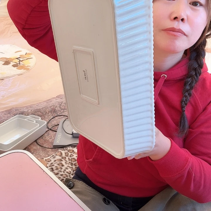 巴洛克浮雕烤盘微瑕