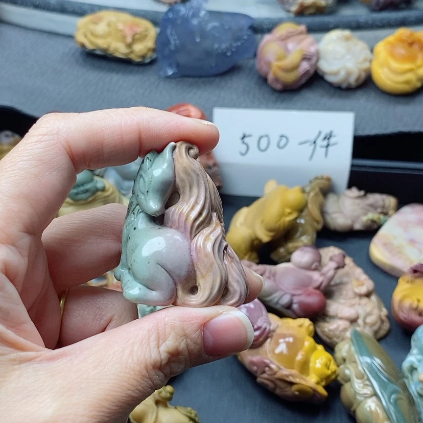 【闪购商品】定制石英质玉吊坠未镶嵌