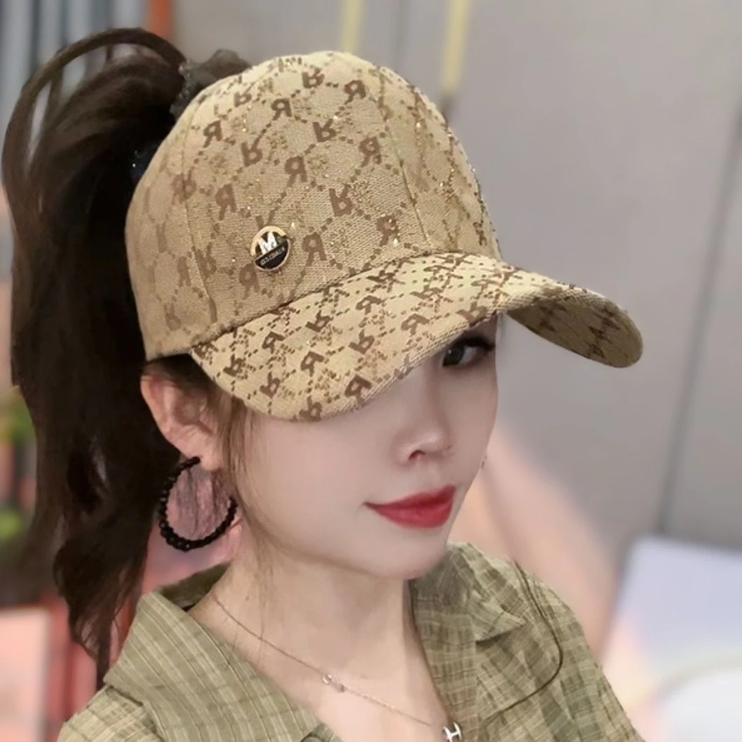 棒球帽时尚空顶夏季百搭休闲鸭舌帽网红遮阳帽潮流韩版帽子防晒