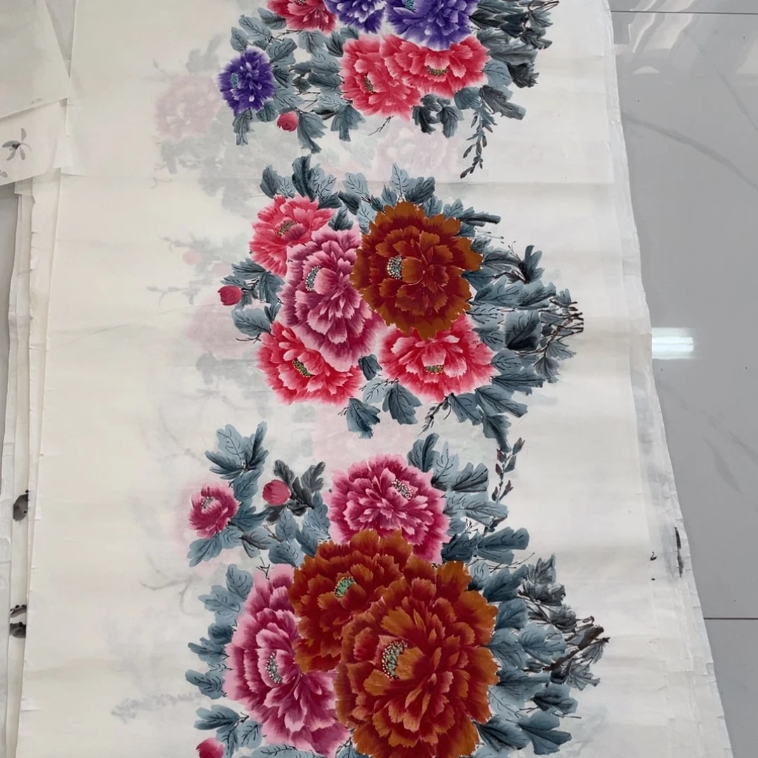 国画周芳莲老师绘画