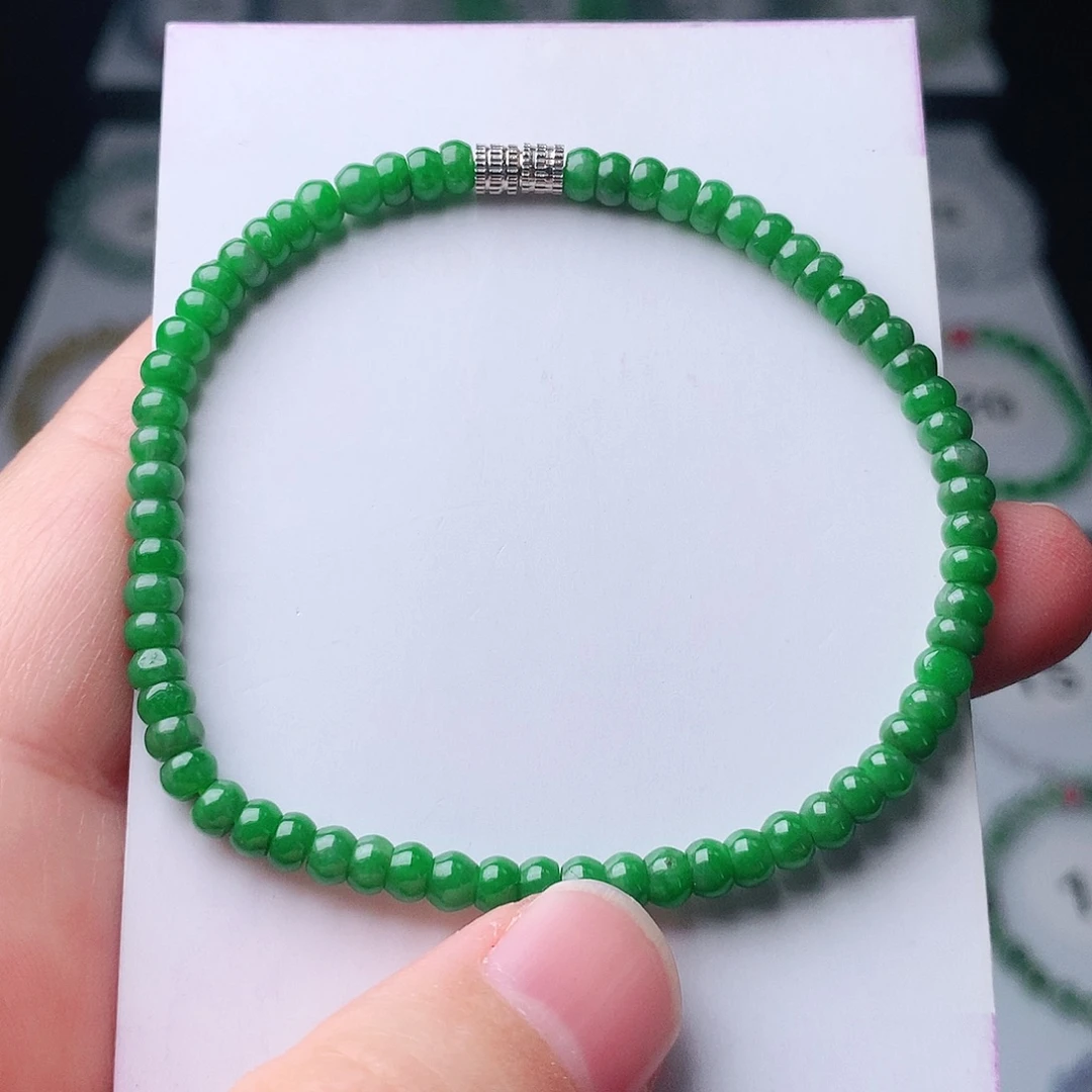 翡翠未镶嵌手链翡翠