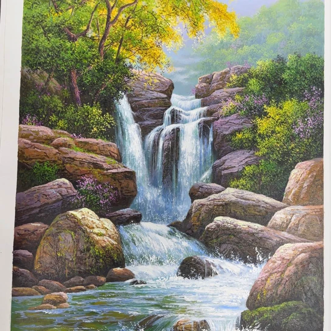 油画加油加油努力加油加油