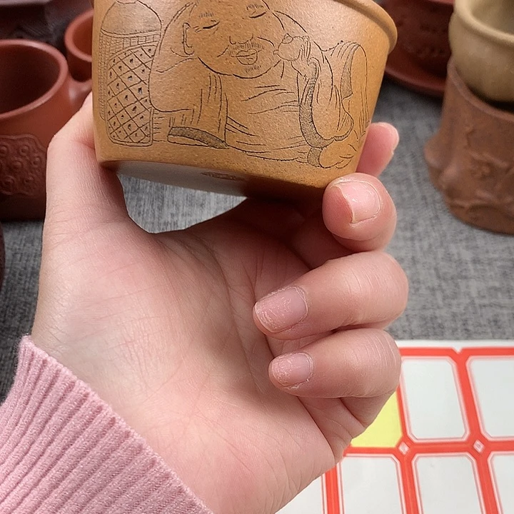 紫砂茶杯高端主人杯