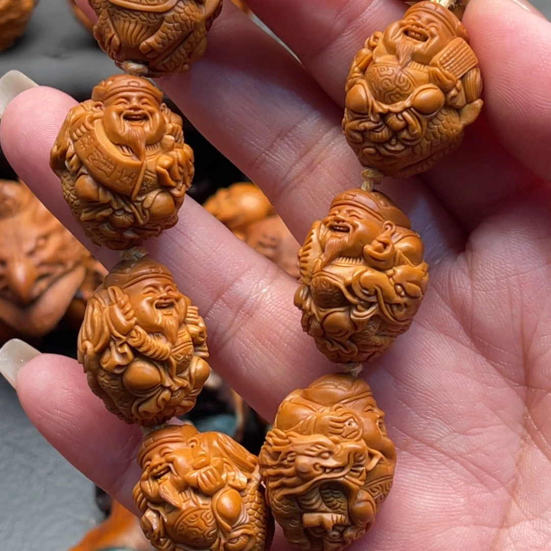 *****橄榄核手串/手链财神2.1