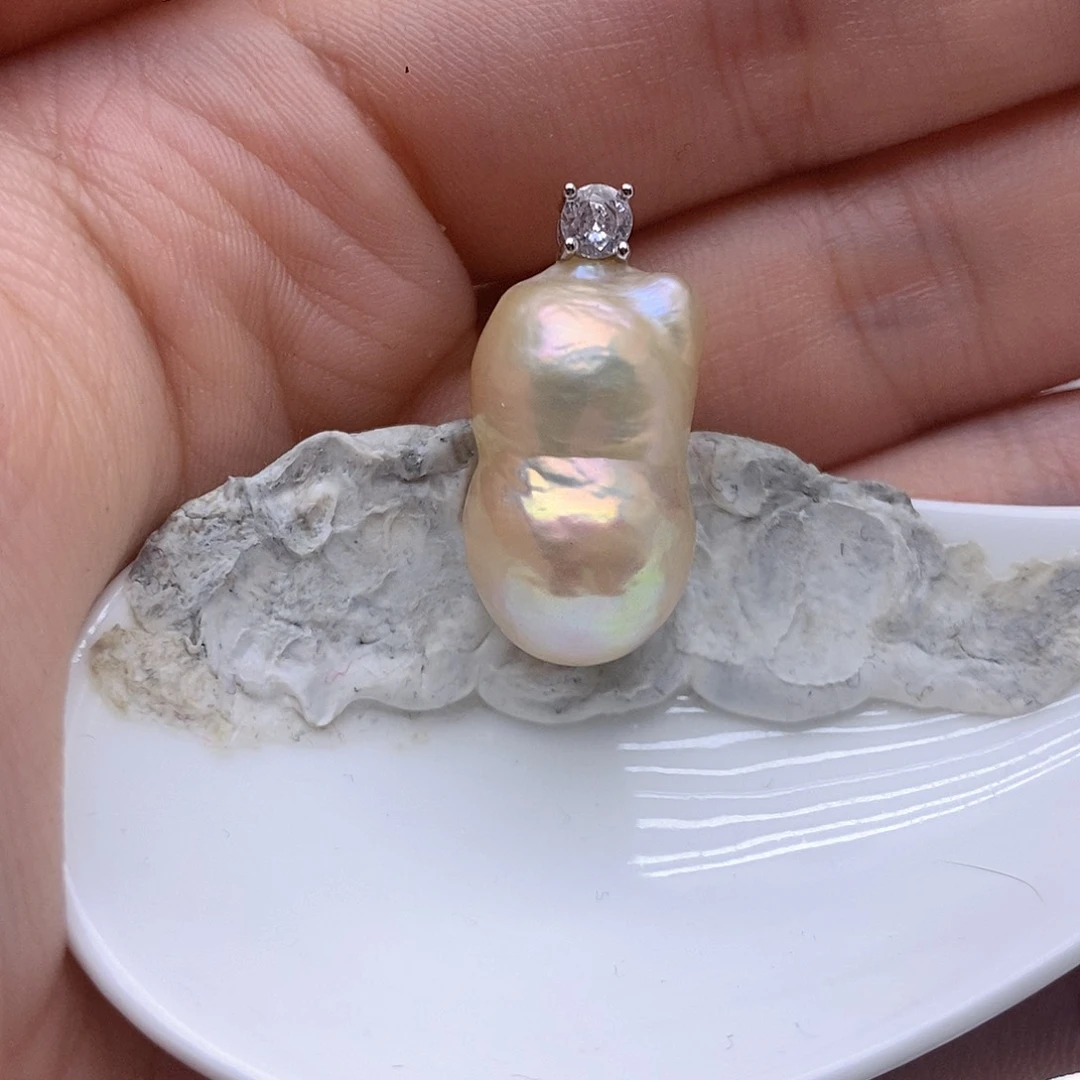 吊坠(不含链)未镶嵌淡水珍珠