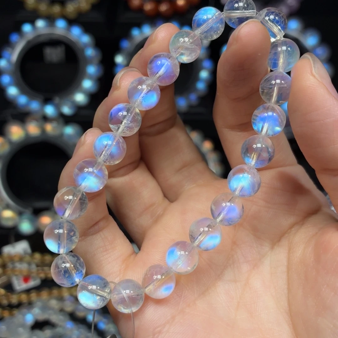 月光石未镶嵌手链SC5009#8mm