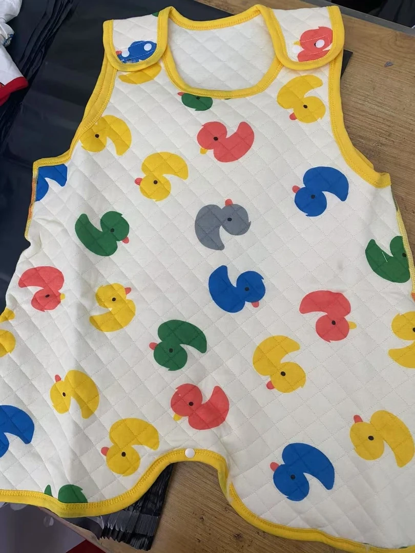 宝宝空气棉无袖睡袋儿童