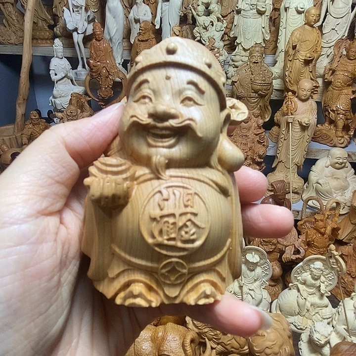 柏木（崖柏）财神爷