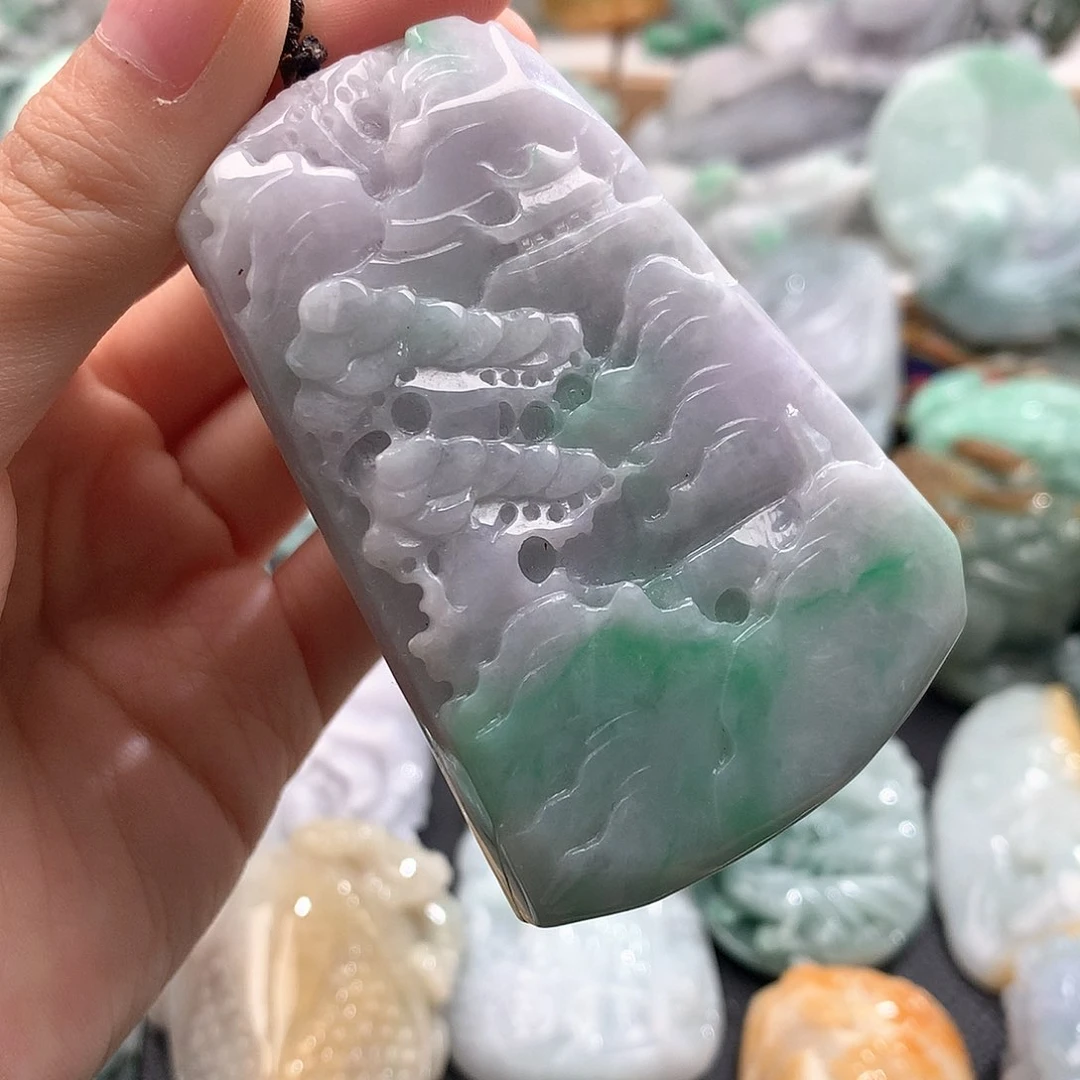 吊坠(不含链)未镶嵌翡翠