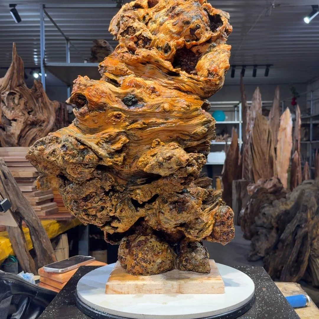 木金**老王一刀琥珀木110